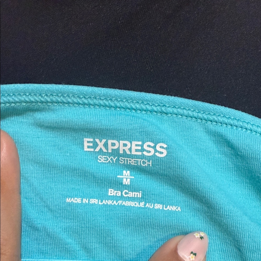 Express Turquoise Camisole Top - image 2